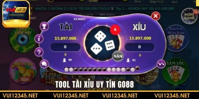 Tool tài xỉu uy tín Go88