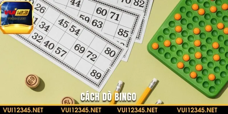 Người chơi dò số theo hàng chữ Bingo